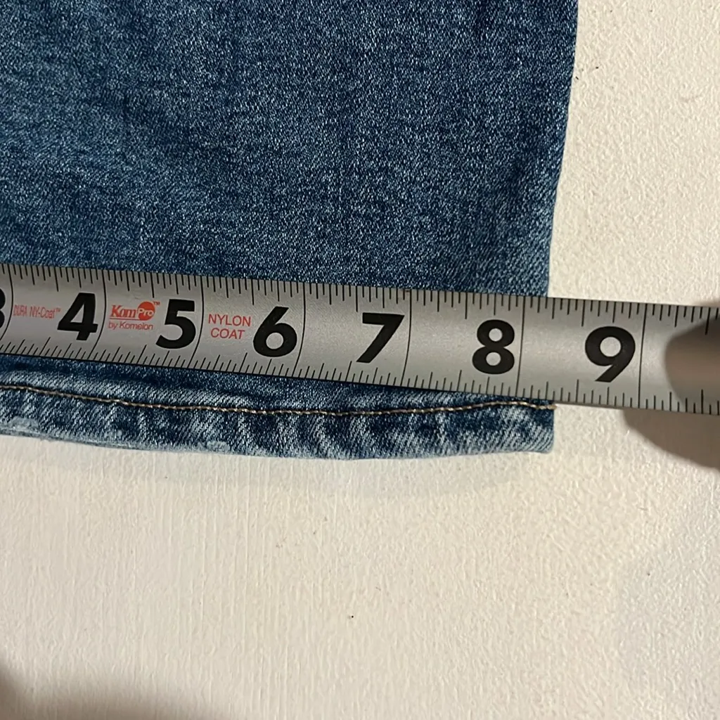 American Eagle Super high rise baggy straight Blue Cargo Jeans - Image 8