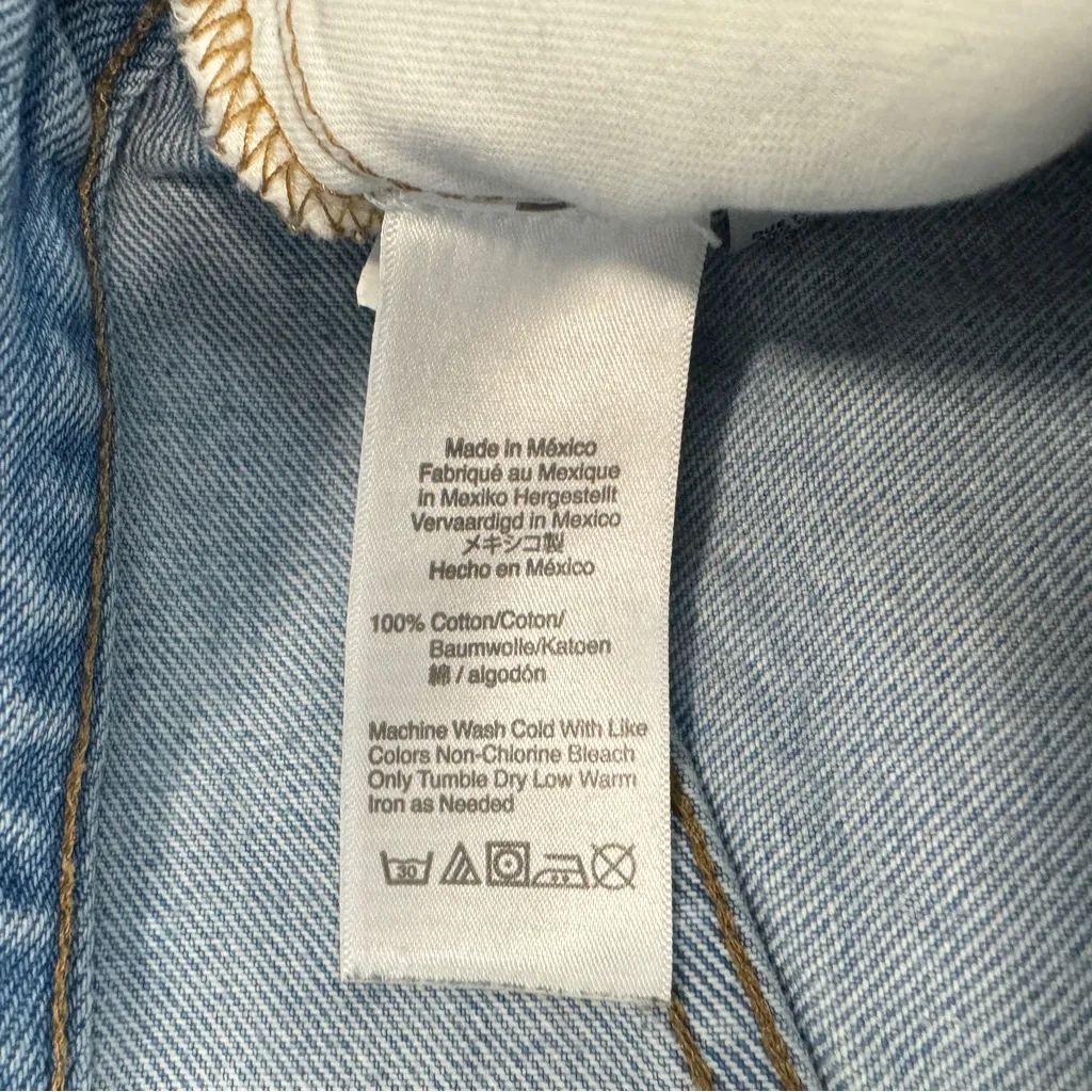 Madewell Relaxed Denim Shorts in Dunwoody Wash size 28 AJ242 - Image 10