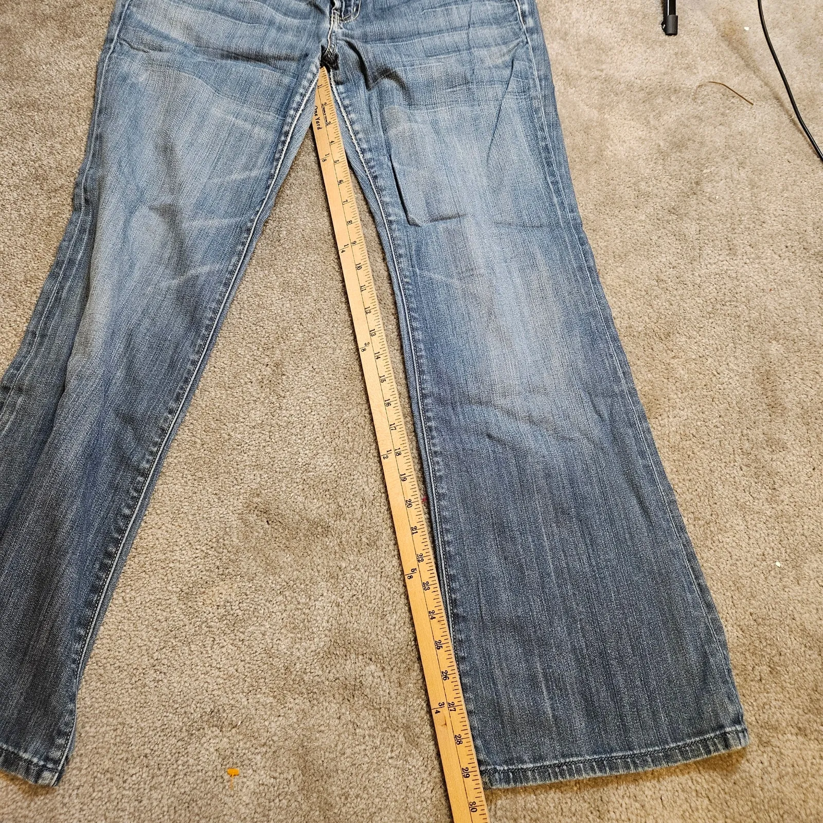 American Eagle Size 10 Regular Standard Blue Jeans Cotton - Image 11