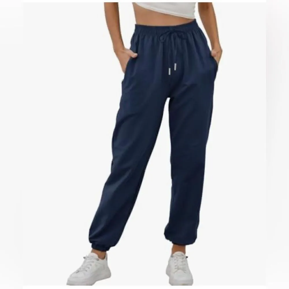 C81 Essentials Blue Joggers Size XL NWT - Image 3