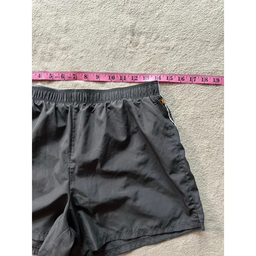 Nike Women's Running Shorts‎ Gray Dri Fit Lined Drawstring Size Medium - Image 6