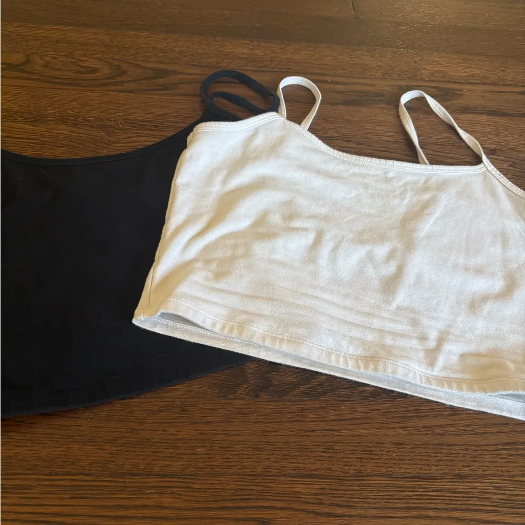 Bundle of 2 wild fable cropped tanks - Image 2