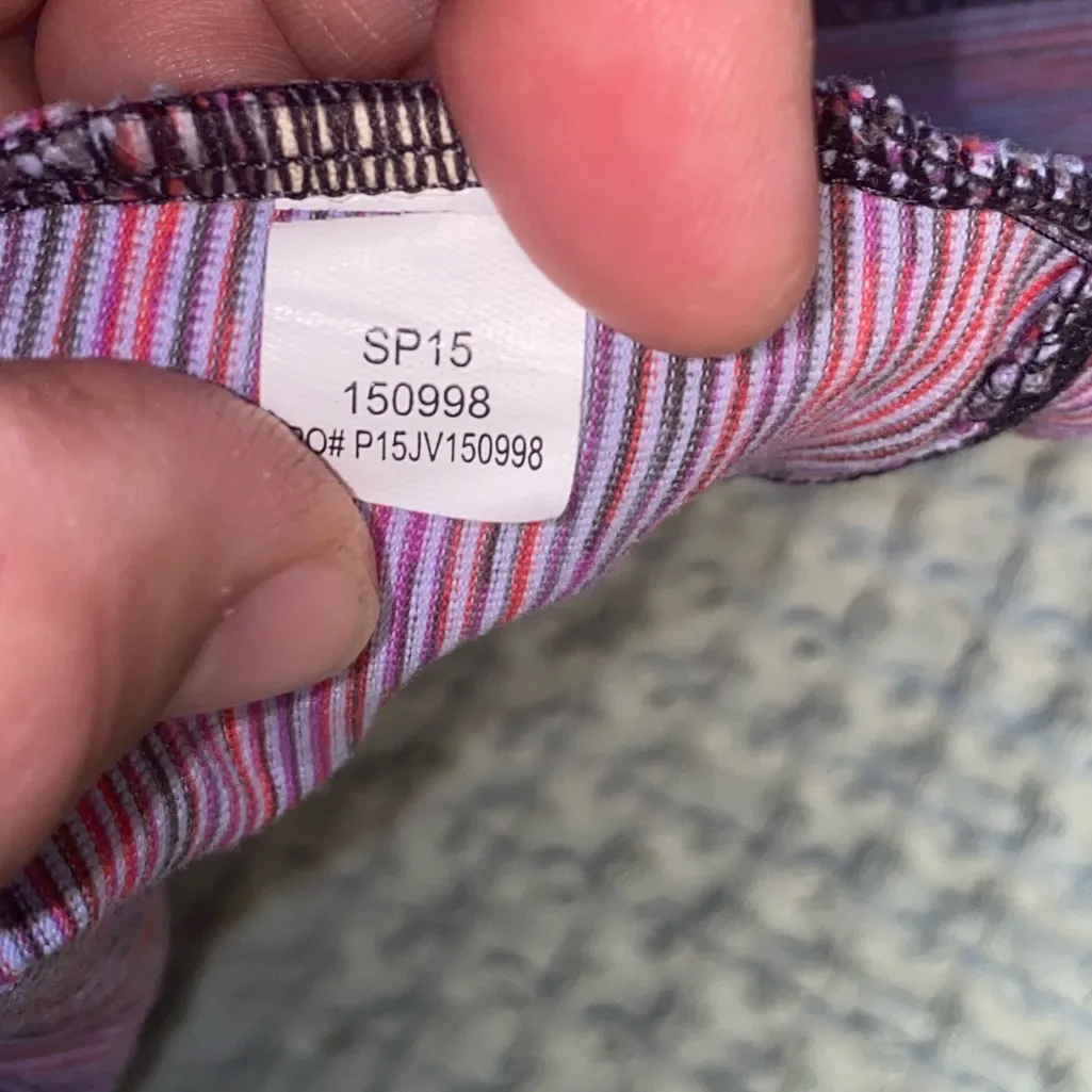 Title Nine Pink and Purple Mini Pleated Skort Medium with pockets - Image 7