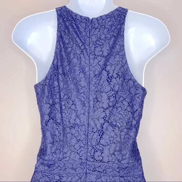 Joie Adisa Dark Navy Sleeveless Lace Mini Dress‎ Size 00 - Image 10