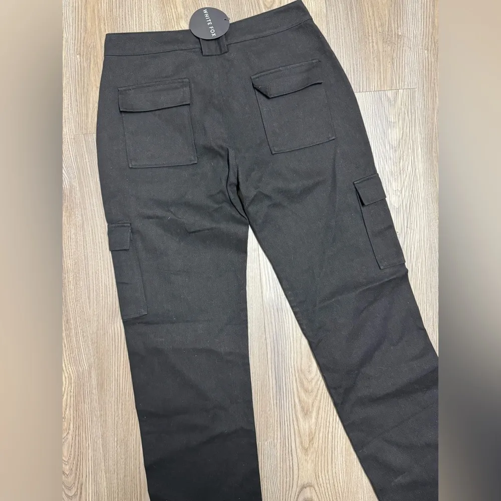 NWT White Fox Black Cargos - Image 5
