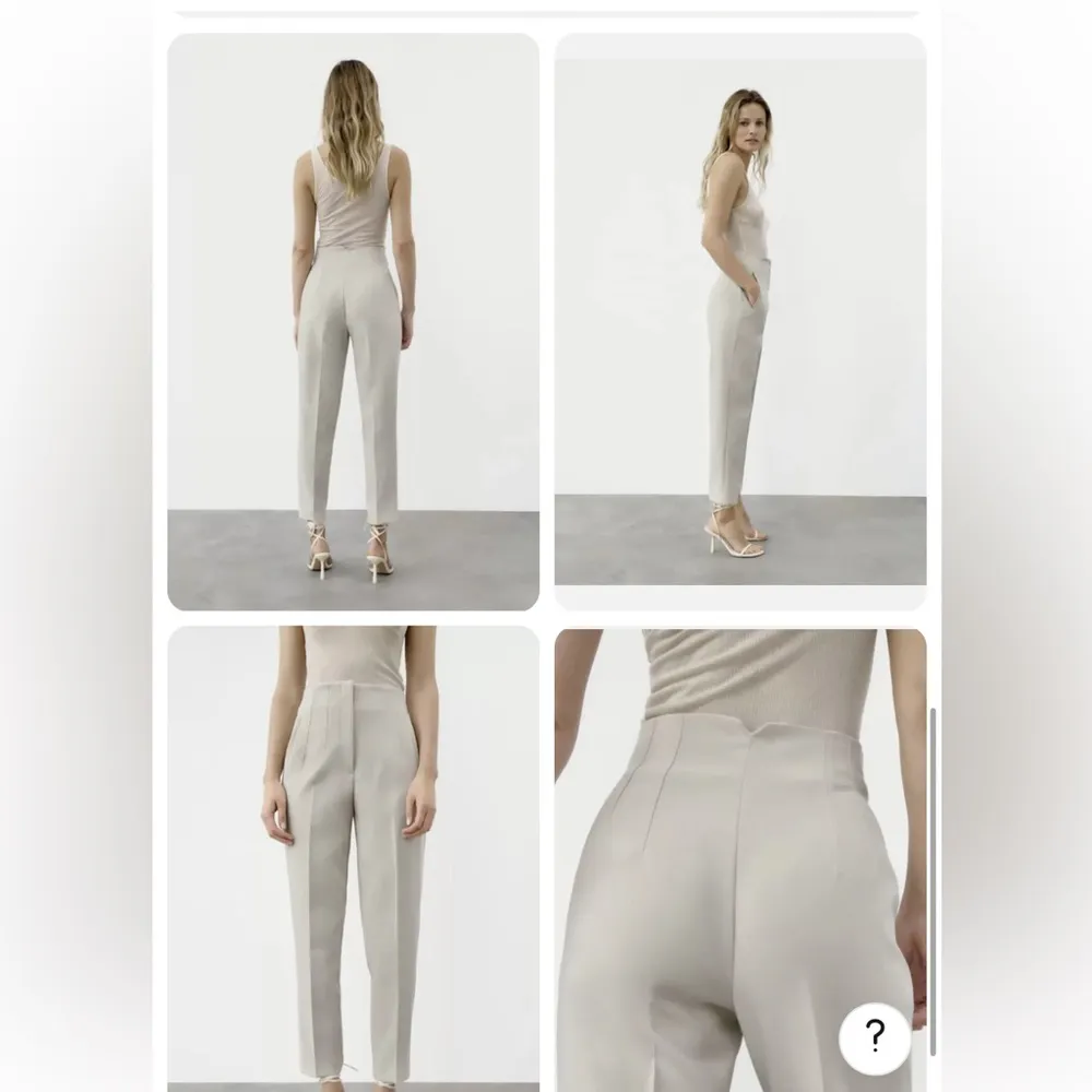 NWT blogger’s favorite zara high waisted pants - Image 2