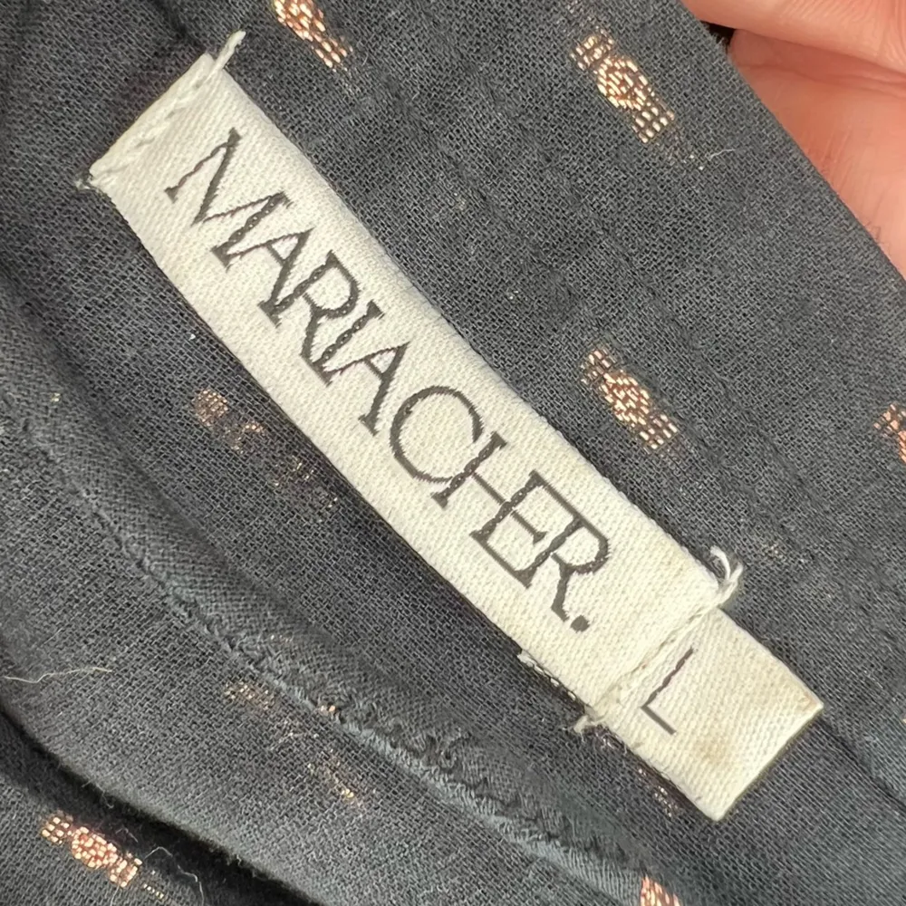 Maria Cher Mariacher Gleam Mini Dress Black Sz L Size L - Image 8