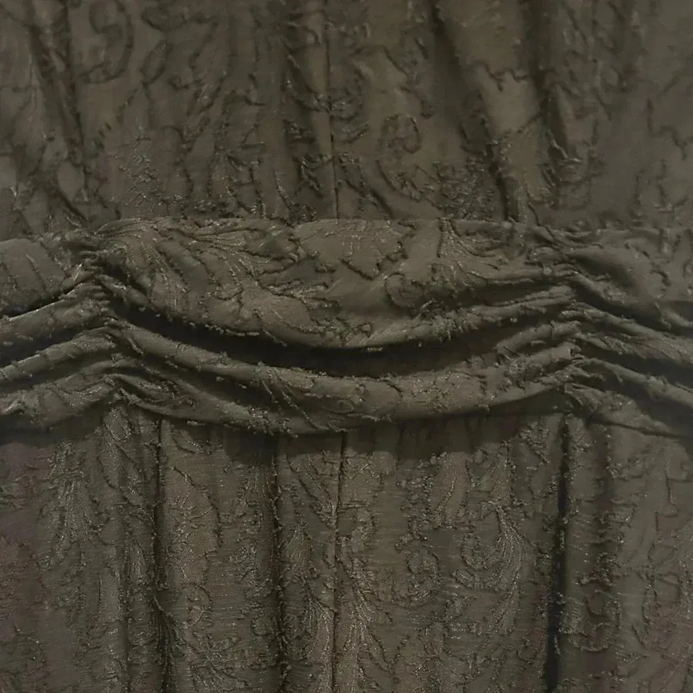 Perceptions New York Long Dress Color Black Sleeveless Dress Size Large high/lo - Image 4