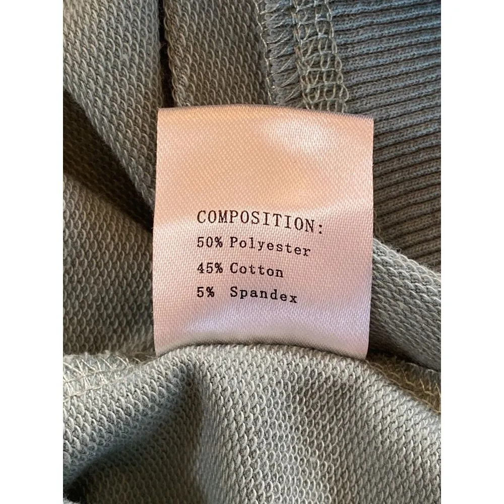 Starbucks Sweatshirt Womens Medium Halloween Christmas Candy Cane‎ Holiday Green - Image 4