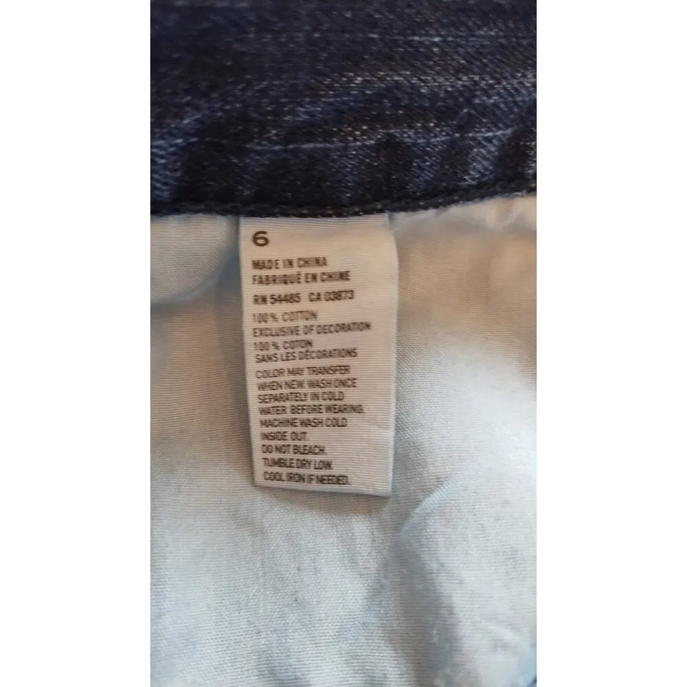 American Eagle Super Stretch High-Rise Distressed Shorts Size 6 - Image 8