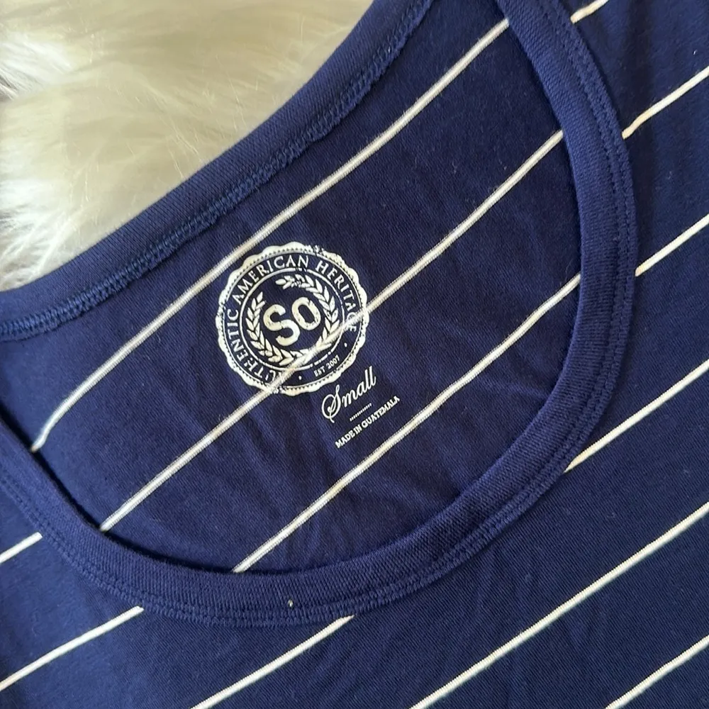 SO Women's Casual Plain Simple T-Shirt Loose Dress Size Small - Image 2