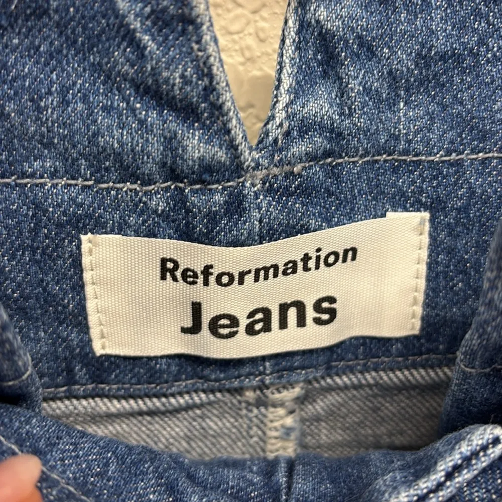 Reformation Jeans Sandia Mini Jean Skirt Size 23 - Image 2