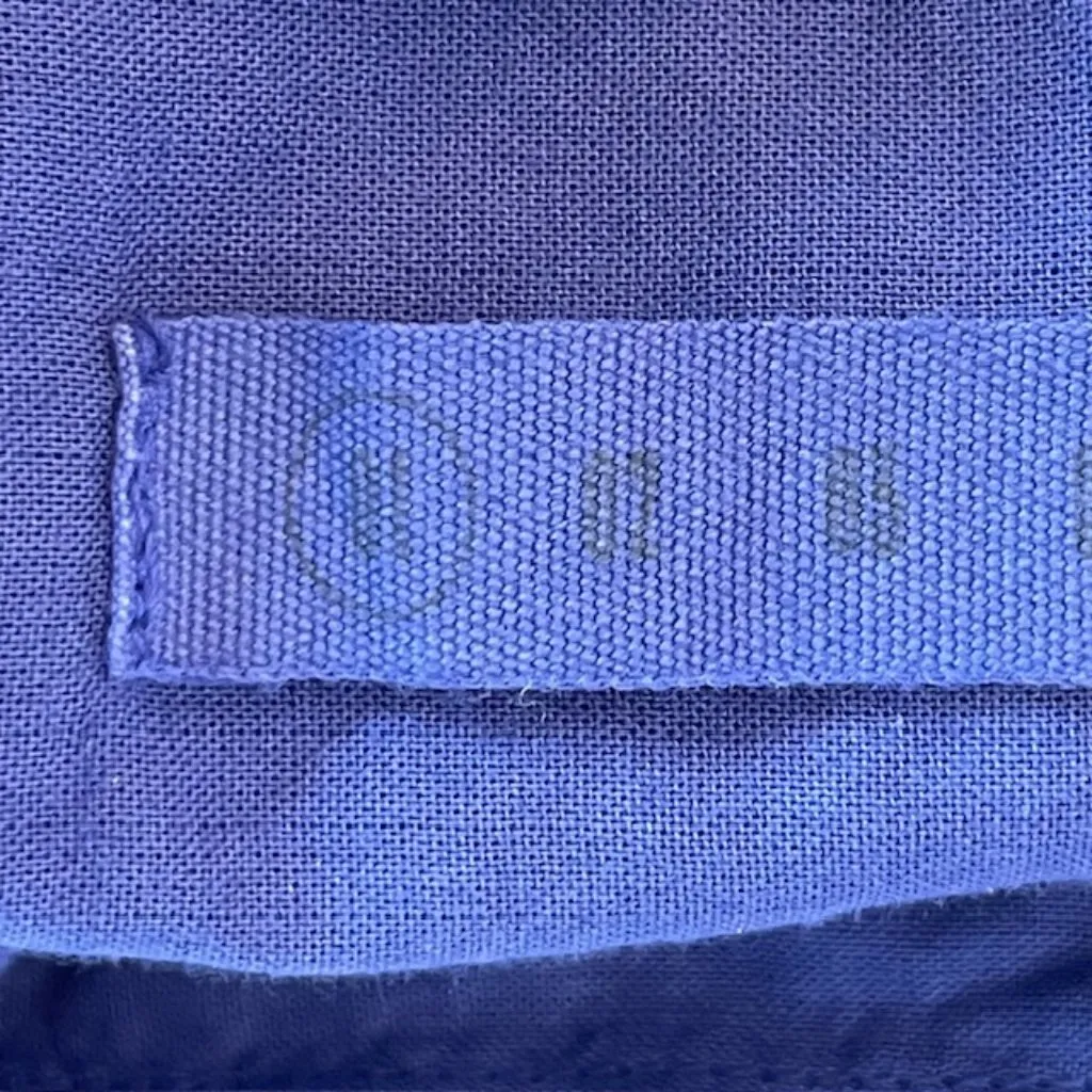 Frank & Eileen Grayson The Hero Button Up Shirt Cobalt Blue 100% Cotton XS - Image 6