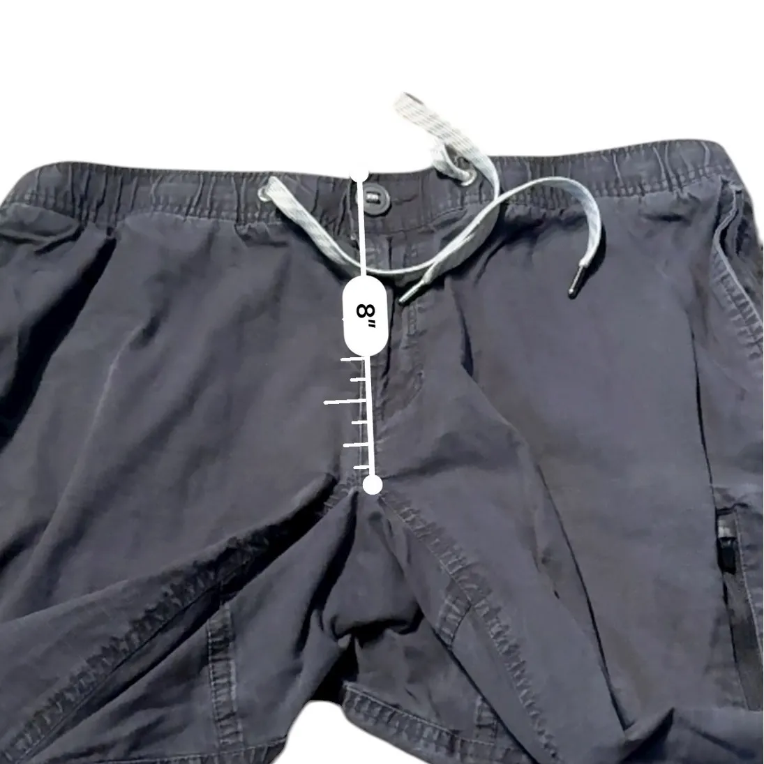 Vuori Ripstop Stretch Pants Women's Large Charcoal Gray‎ Organic Joggers - Image 5