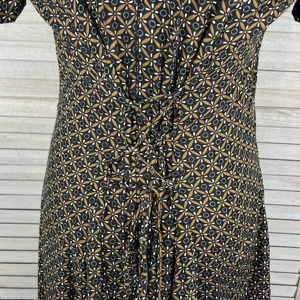 B.T. EXPRESS Vintage 90's Romper Brown/Multi Pattern - Image 4