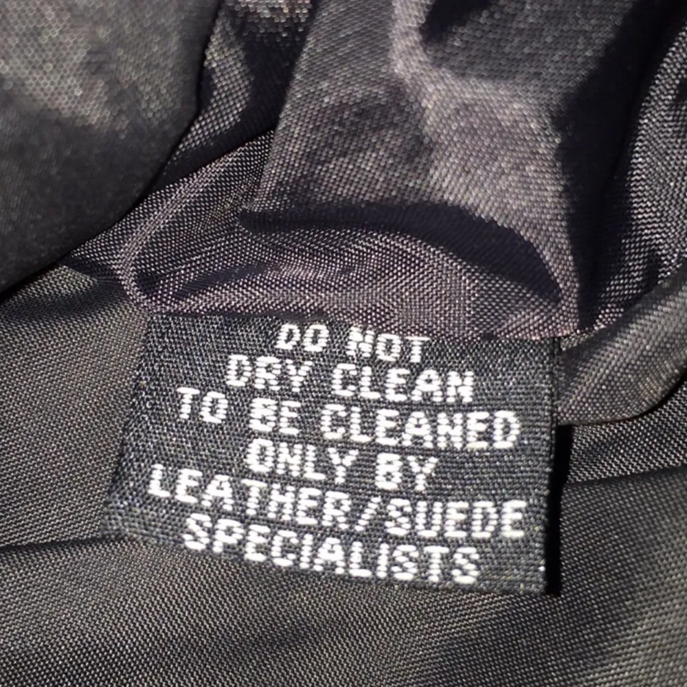 A.M. Bernardo Native Fringed Genuine Leather Black Size XXL - Image 10