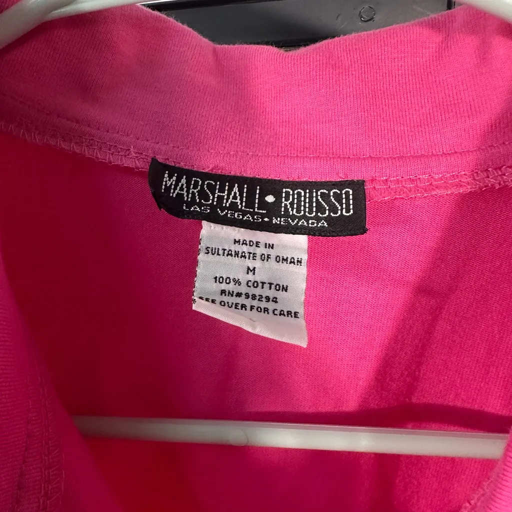 Marshall Russo Vintage Pink Short Sleeve Capri Set Size M EUC Size M - Image 5