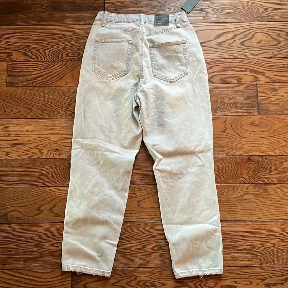 NWT! Wild Fable Distressed Super High Rise Mom Jeans C16 - Image 8