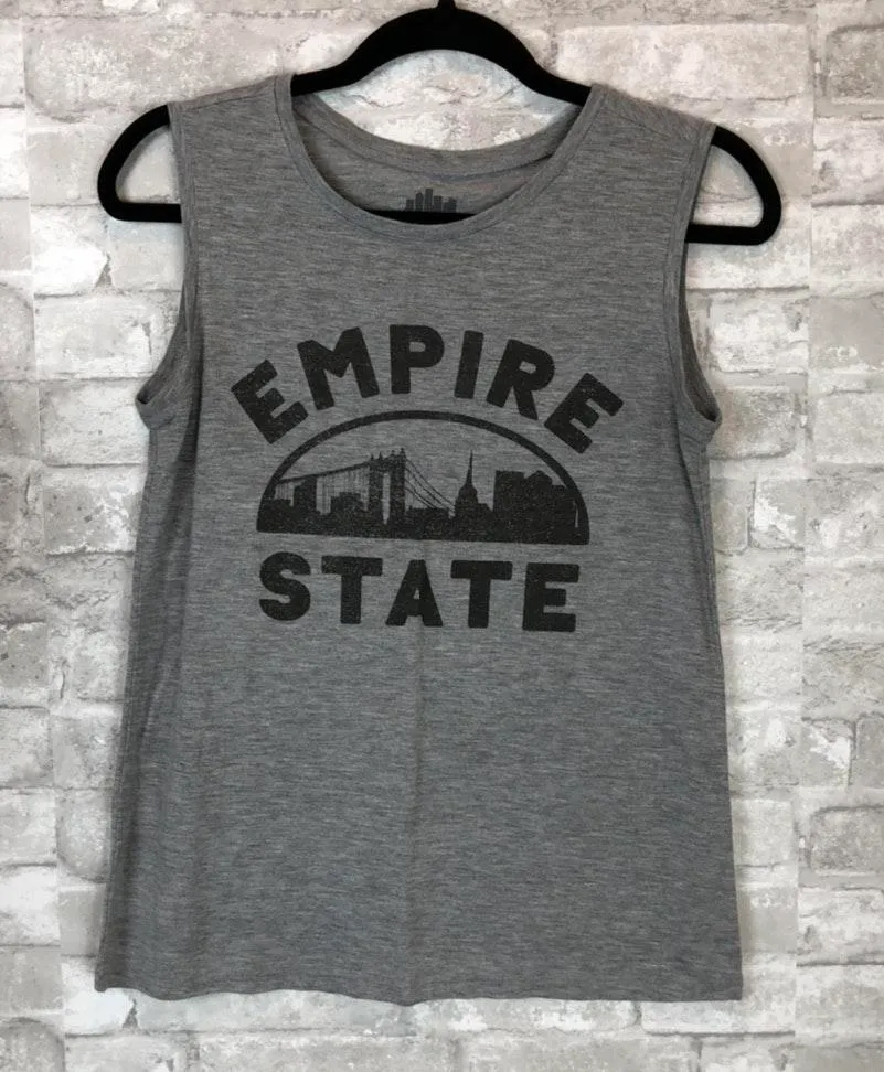 Empire State Graphic Tank Gray Size M - Image 4