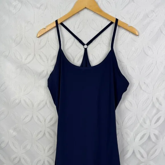 Outdoor Voices The Exercise Navy Built-in Shorts Sporty Golf Tennis Dress Size L - Image 11