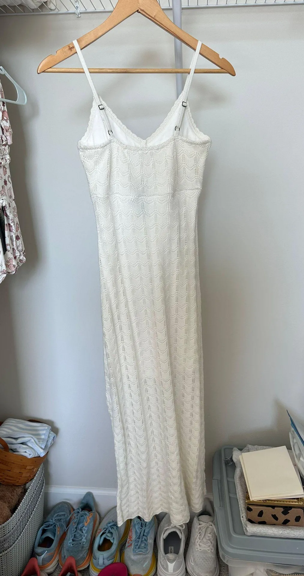 Crochet Midi Dress - Image 5