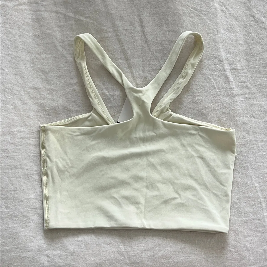 Lululemon Reversible Bend This V and Racer Bra in Sundance Yellow XS - Image 6