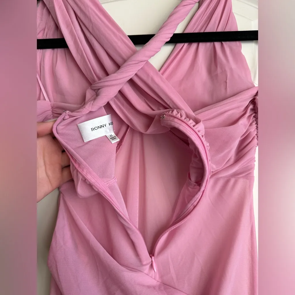 Ronny Kobo Izel dress size XS Pink - Image 11