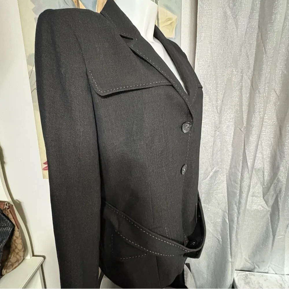 suit jacket, Anne Klein blazer, woman’s suit jacket, size 14 - Image 7