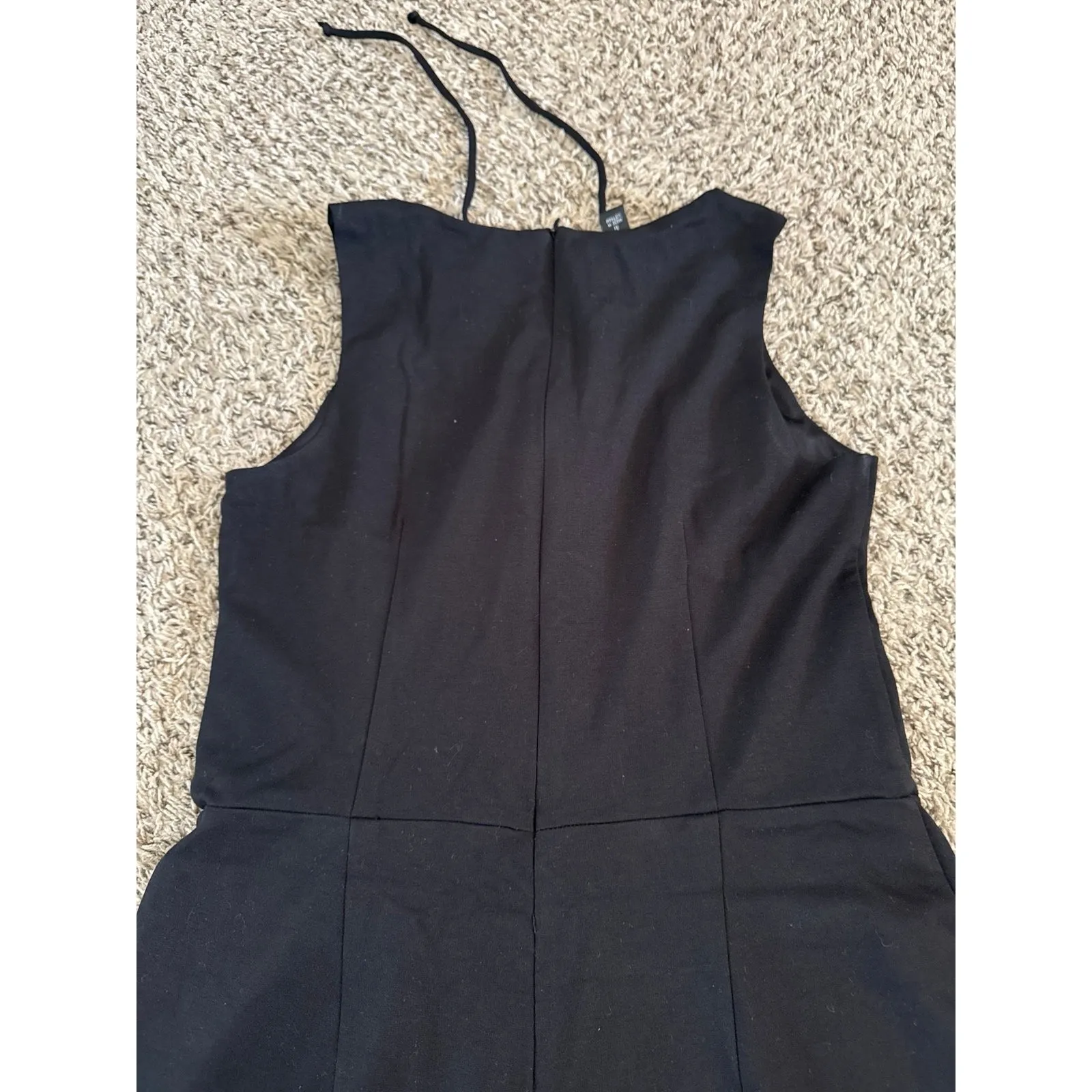 A.Byer Women's Black Sleeveless Pants Jumpsuit Size 11 - Image 9