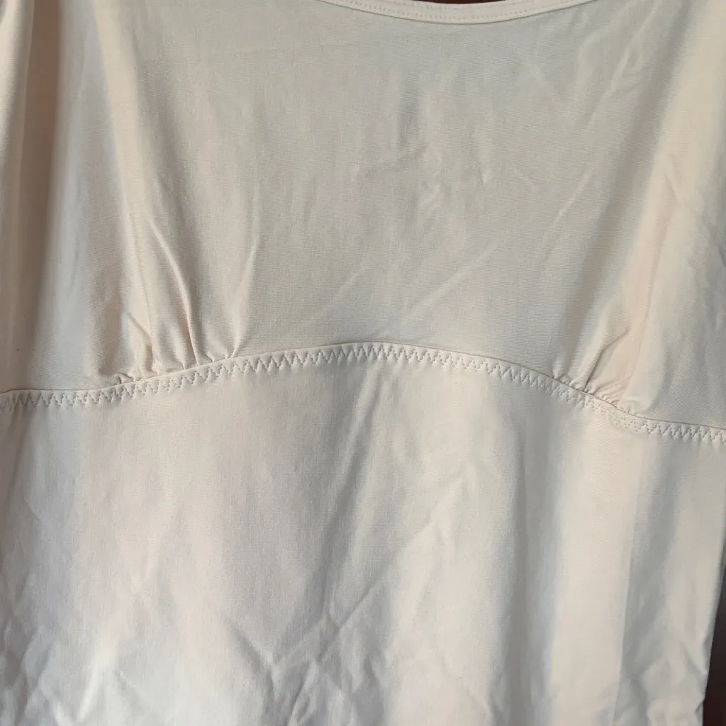 Spanx  spoil me rotten Cream Spaghetti Strap Dress Size Large - Image 2