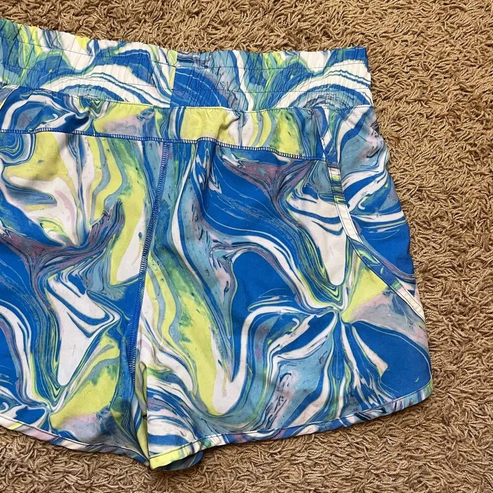 Avia Blue / Green / Yellow Athletic Shorts Size Medium (8-10) - Image 8