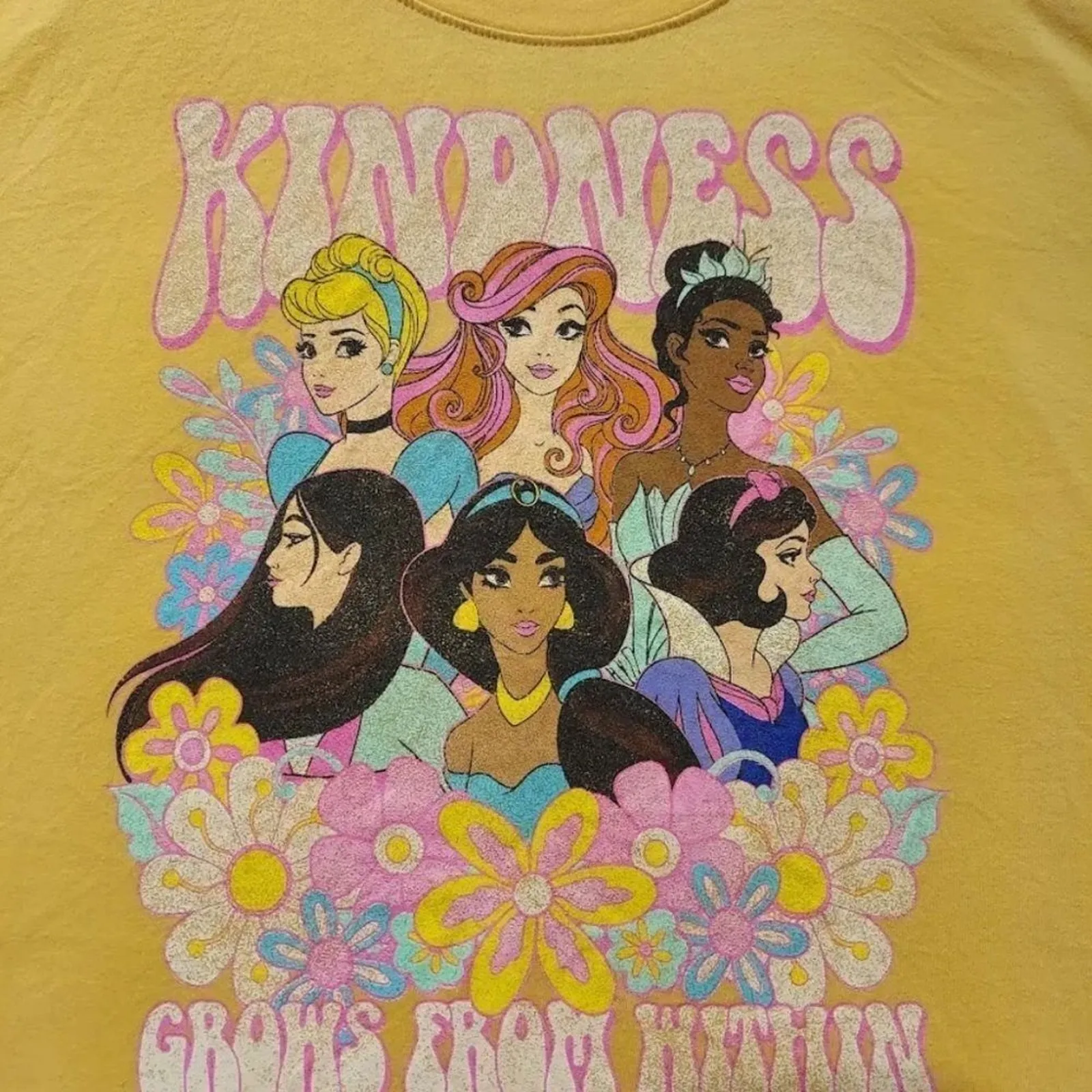 DISNEY Princess "Kindness Grows From Within" T-shirt Tee, Size 2X - Image 4