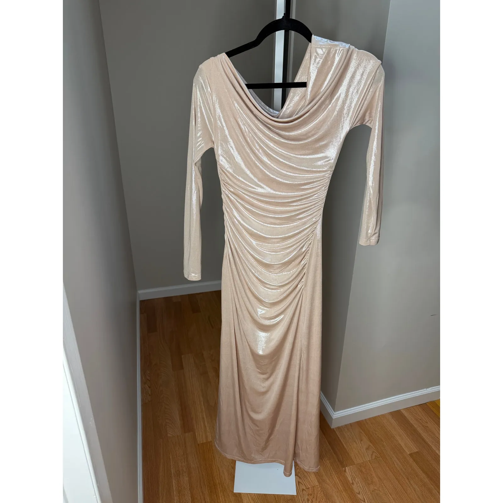 Significant Other Liliana Maxi Dress Pearl size 4 NWD Pink - Image 7