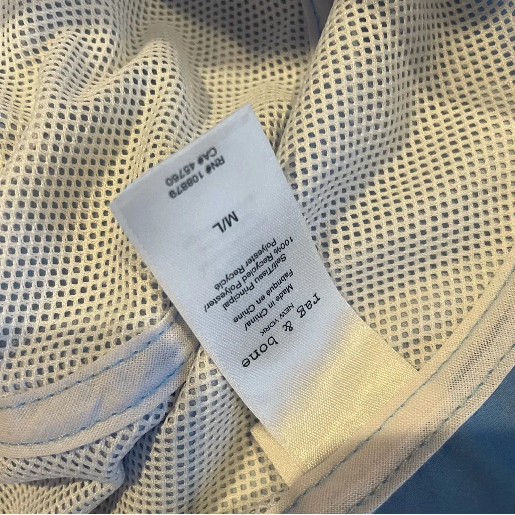 Rag and Bone  Light Blue Bucket Hat - Image 3