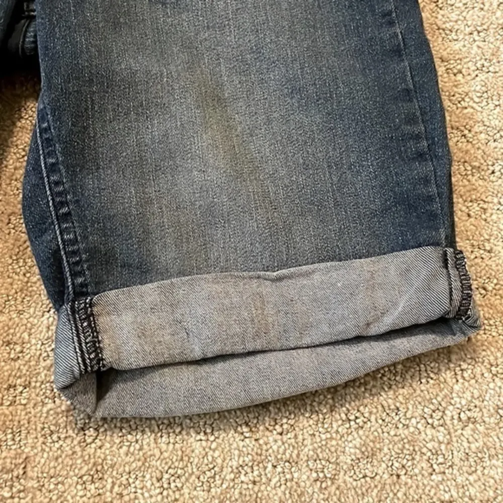 DKNY Rolled Denim Bermuda Shorts - Image 5