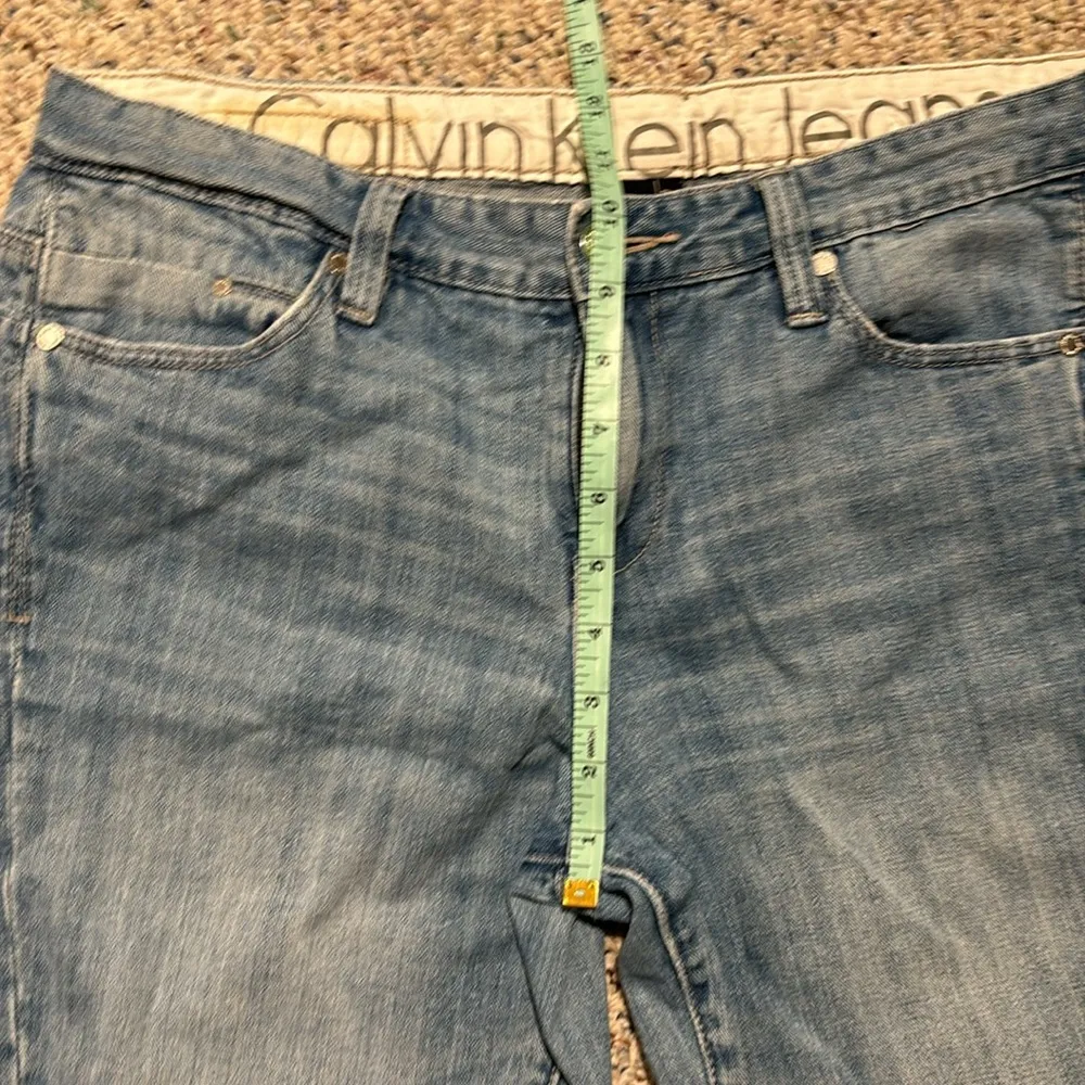 Calvin Klein One Slouchy Slim Denim Jeans Size 10/30 Cotton Casual - Image 14