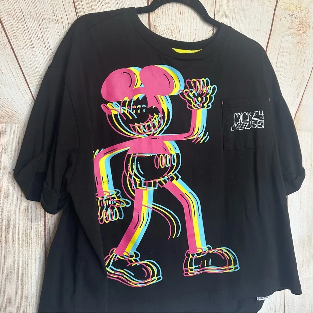 Disney Artist Series Mikey Mouse 3D Graphic Tee - Image 3