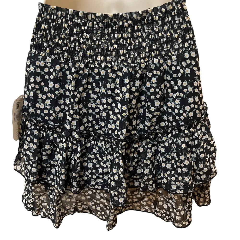 NWT Altar’d State Ruffle Flower Printed skirt - Image 2