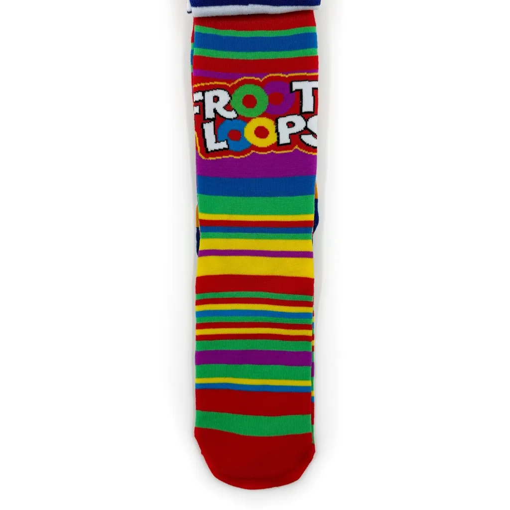 Kellogg’s Froot Loops Frosted Flakes Tony the Tiger Crew Socks Mens Womens Gift - Image 5