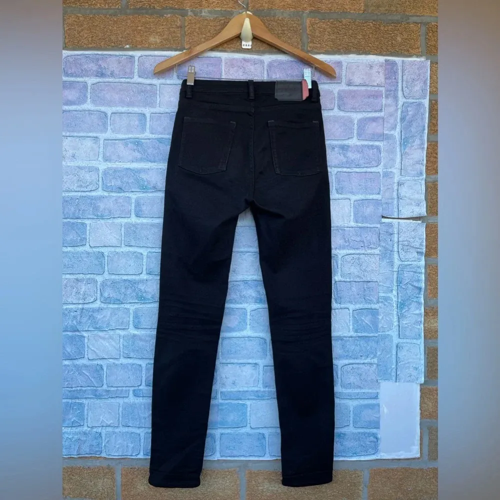 ACNE STUDIOS BLÅ KONST PEG BLACK JEANS SIZE 27 - Image 10