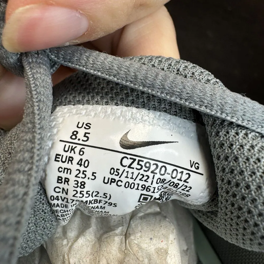 Nike‎ Hyperdiamond 4 Pro Womens CZ5920-012 Grey Metal Softball Cleats Sz 8.5 - Image 8