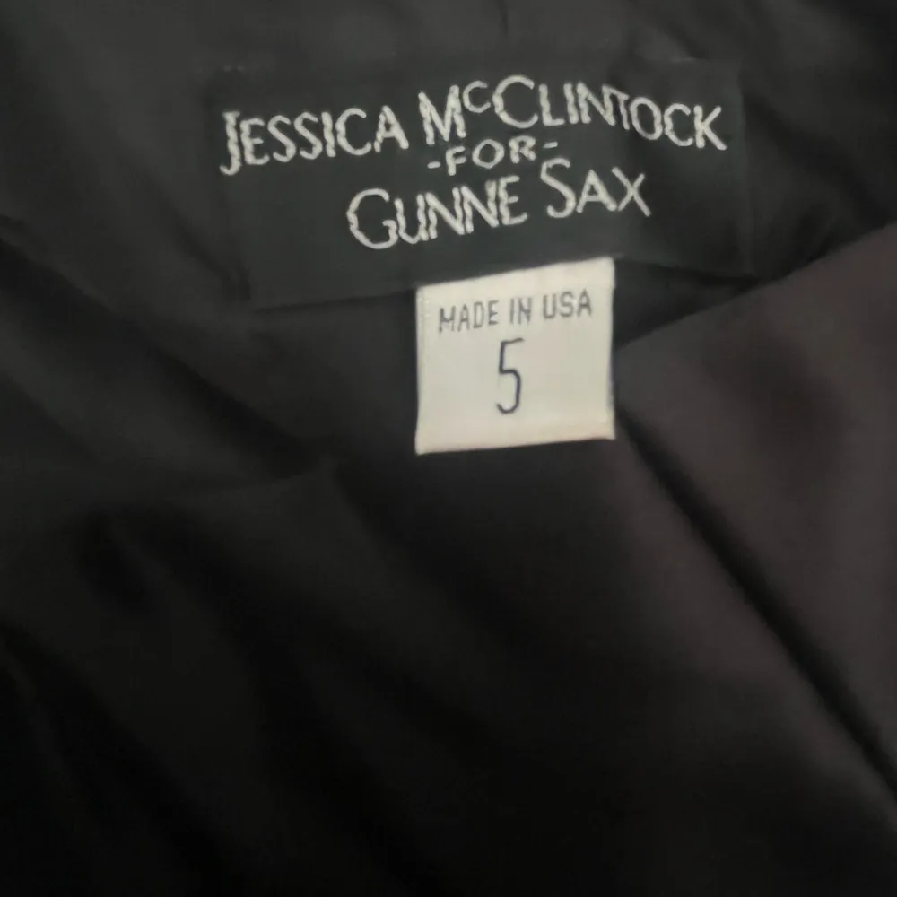 Gunne Sax Jessica McCLintock Vintage Y2k Party Prom Dance Dress Formal Size 5 - Image 3