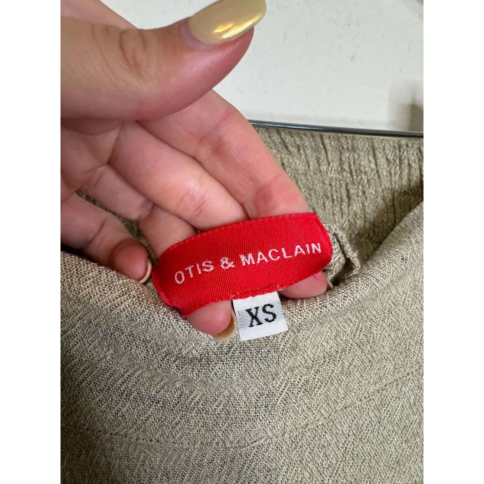 Otis & Maclain Florence Palazzo Pants Matching set Tan Size XS - Image 7