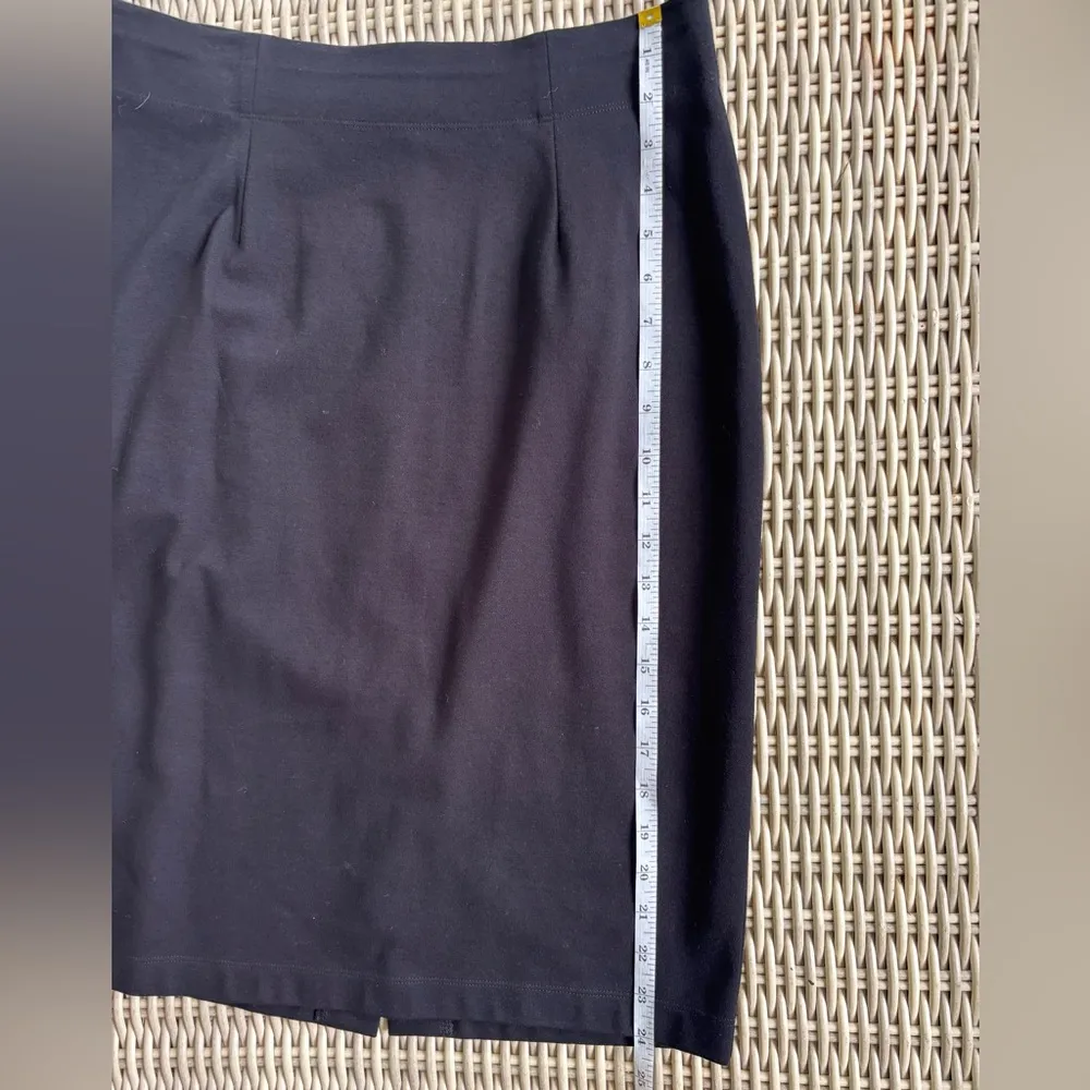 Eileen‎ Fisher Italian Fabric Pencil Knee Length Small Skirt workwear holiday - Image 7