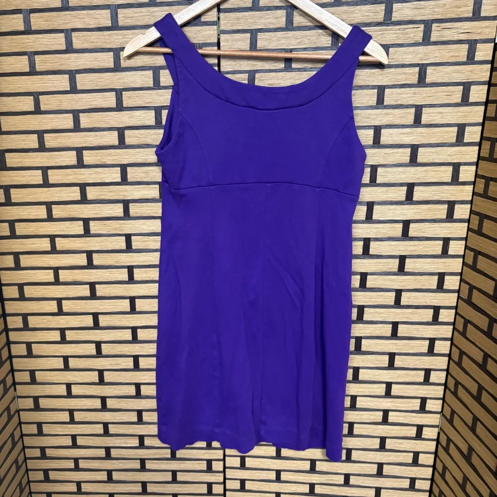 New York & Company Purple Tank Dress Size Medium‎ - Image 2