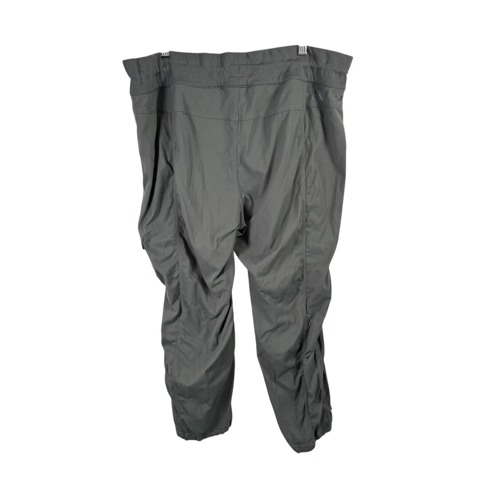 North Face Aphrodie 2.0 Capri Green Pants Outdoor Hiking Gorpcore Womens XL - Image 3