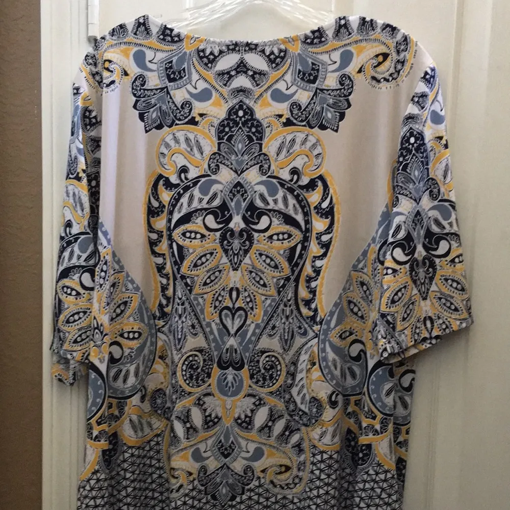 FINAL MARKDOWN Style & company embellished tunic xl - Image 11