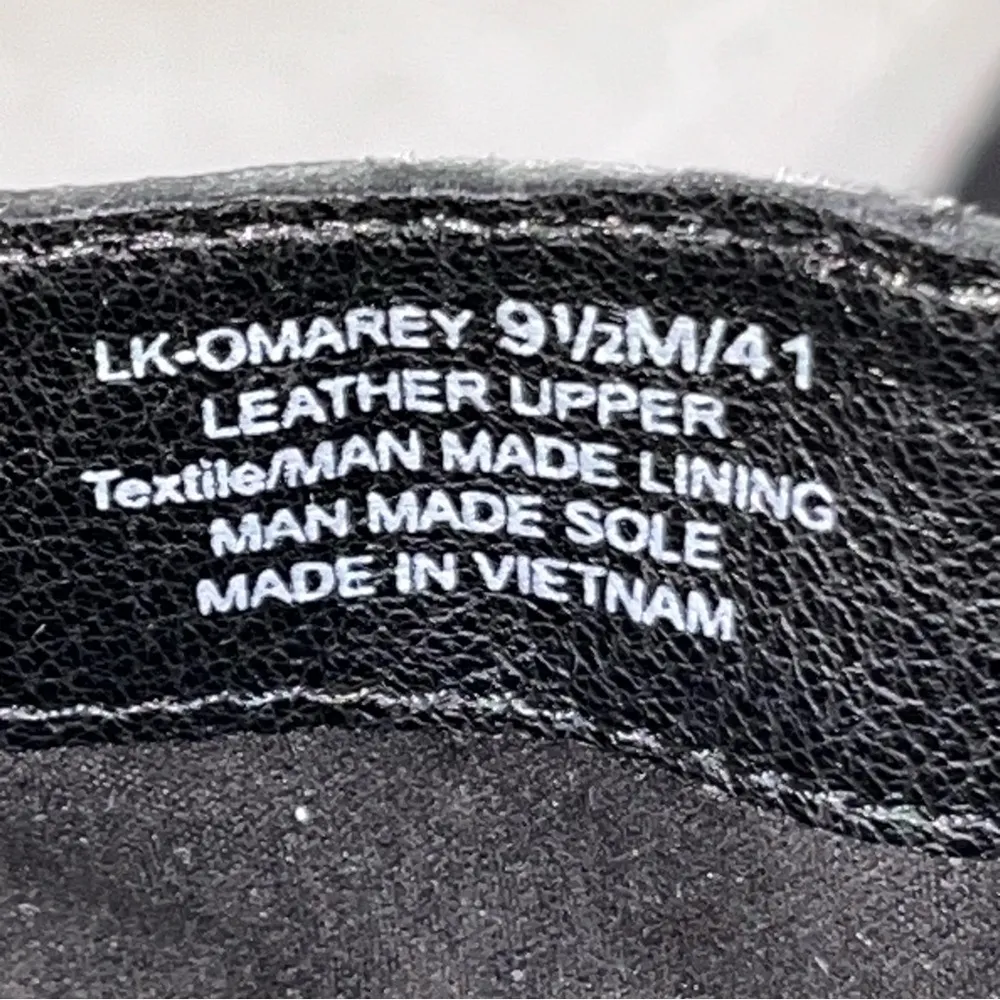 NEW Women’s Lucky Brand Omarey Black Leather Platform Boots size 9.5 - Image 7