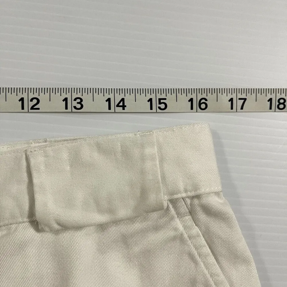 Lauren Ralph Lauren 100% Cotton White Shorts Sz 12 Women's Golf Casual Travel - Image 5