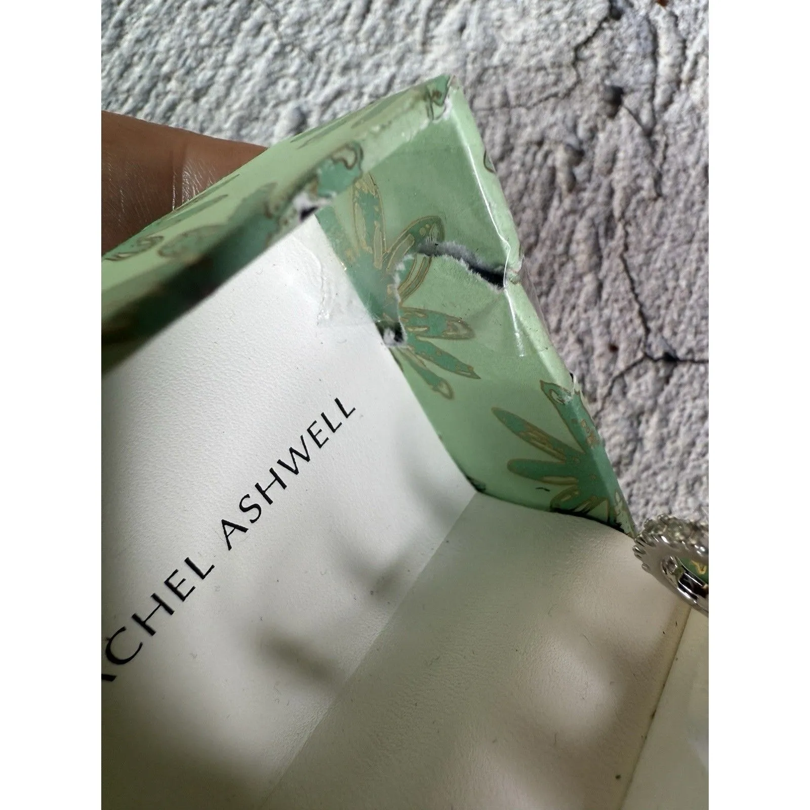 NIB Rachel Ashwell 925 Silver Cubic Zirconia Huggies & Stud Earrings Set - Image 8